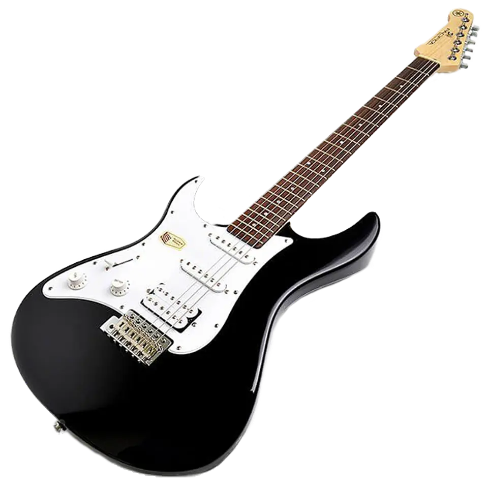 YAMAHA GUITARRA ELECTRICA PAC112JL BLACK PARA ZURDOS LEFT HANDED 2