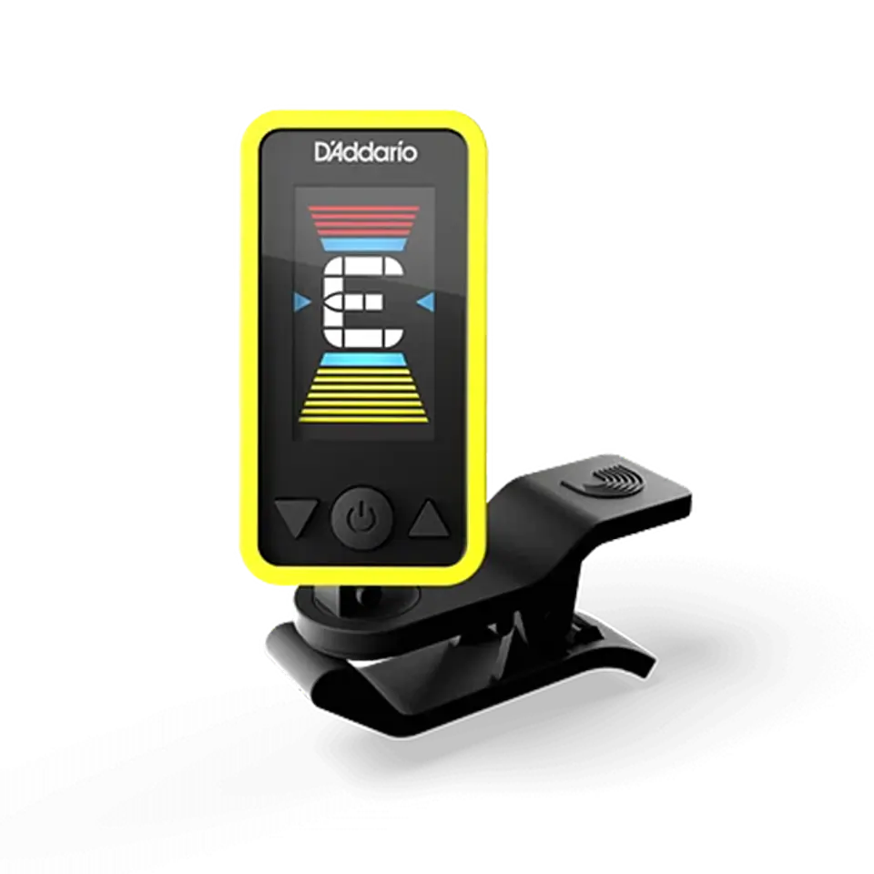 DADDARIO PWCT17YL AFINADOR CROMATICO PINZA AMARILLO 1