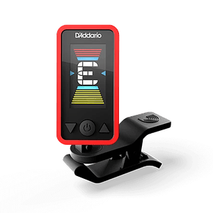 DADDARIO PWCT17RD AFINADOR CROMATICO PINZA ROJO