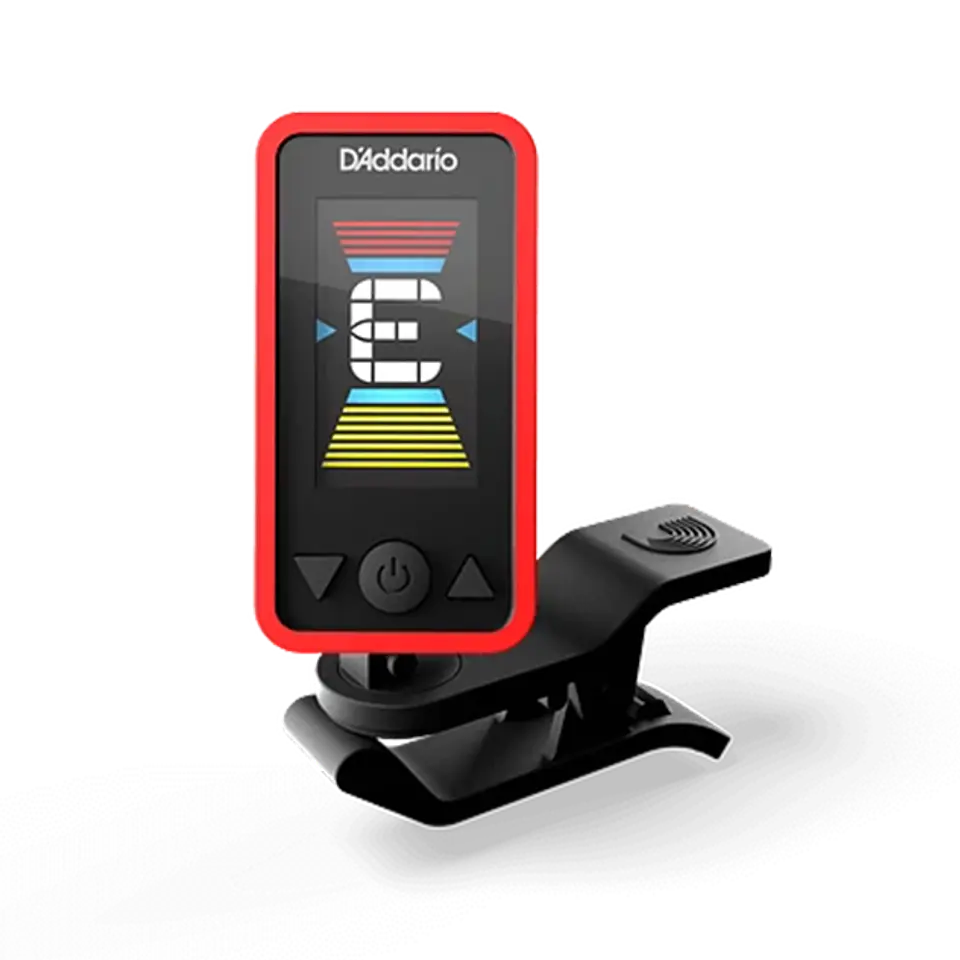DADDARIO PWCT17RD AFINADOR CROMATICO PINZA ROJO 1