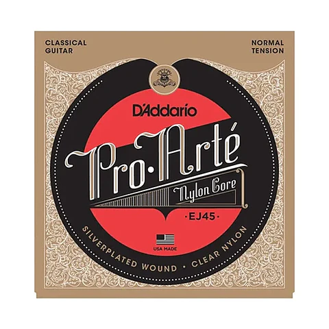 DADDARIO EJ45 CUERDAS DE NYLON PARA GUITARRA CLASICA TENSION NORMAL