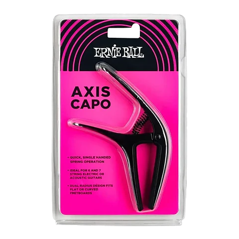 ERNIE BALL CAPO PARA GUITARRA BLACK