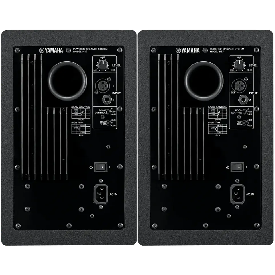 YAMAHA HS7 MONITOR DE ESTUDIO – MATCHED PAIR – 2 UNIDADES 4