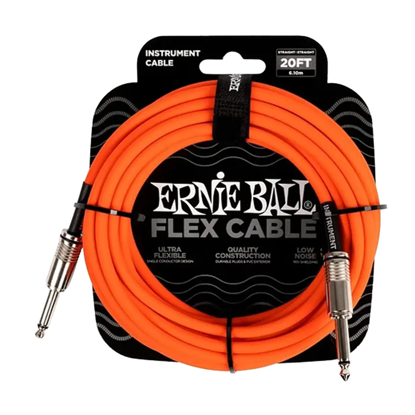 ERNIE BALL CABLE INSTRUMENTO PO6421 6 METROS NARANJA 1