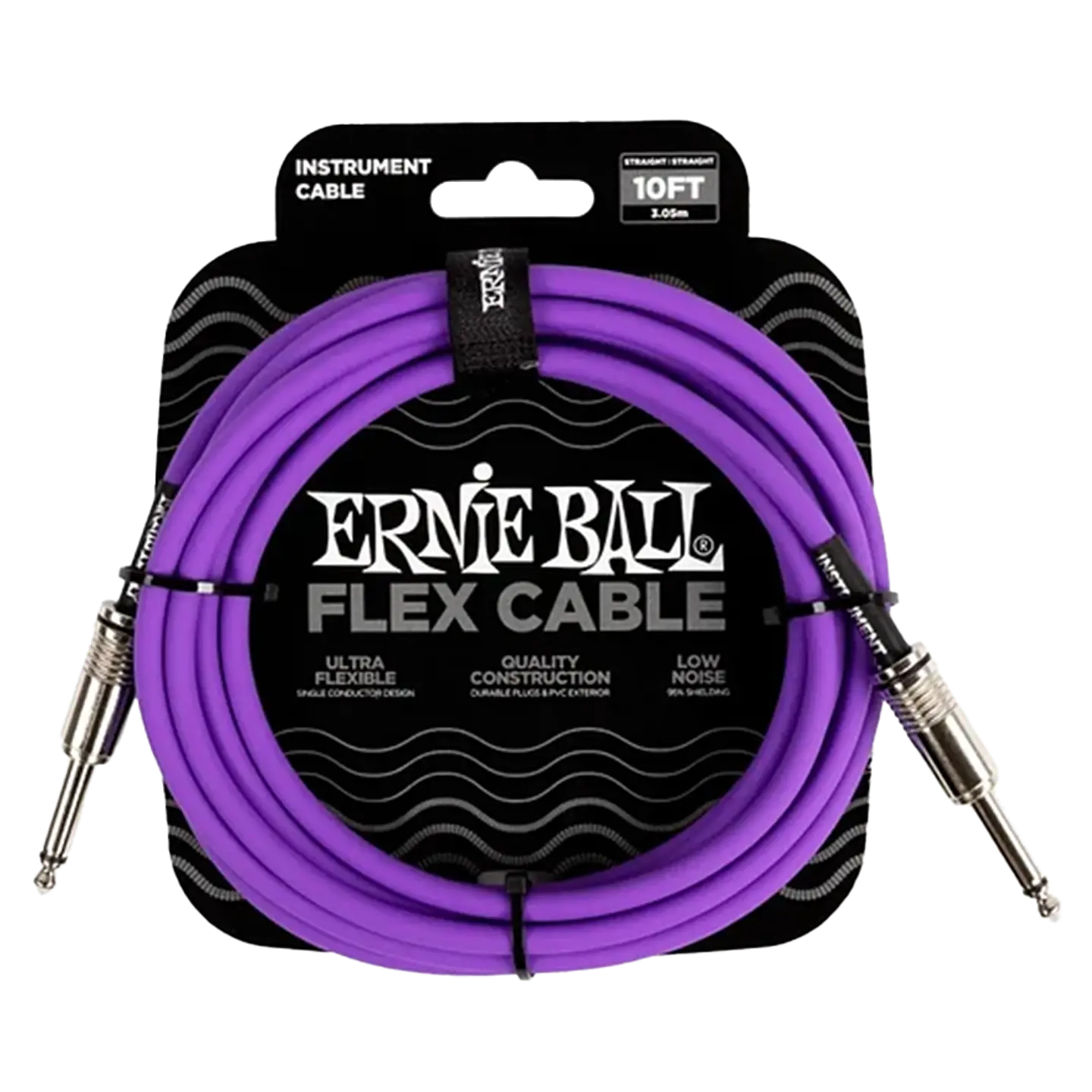 ERNIE BALL CABLE INSTRUMENTO PO6415 3 METROS PURPURA 1
