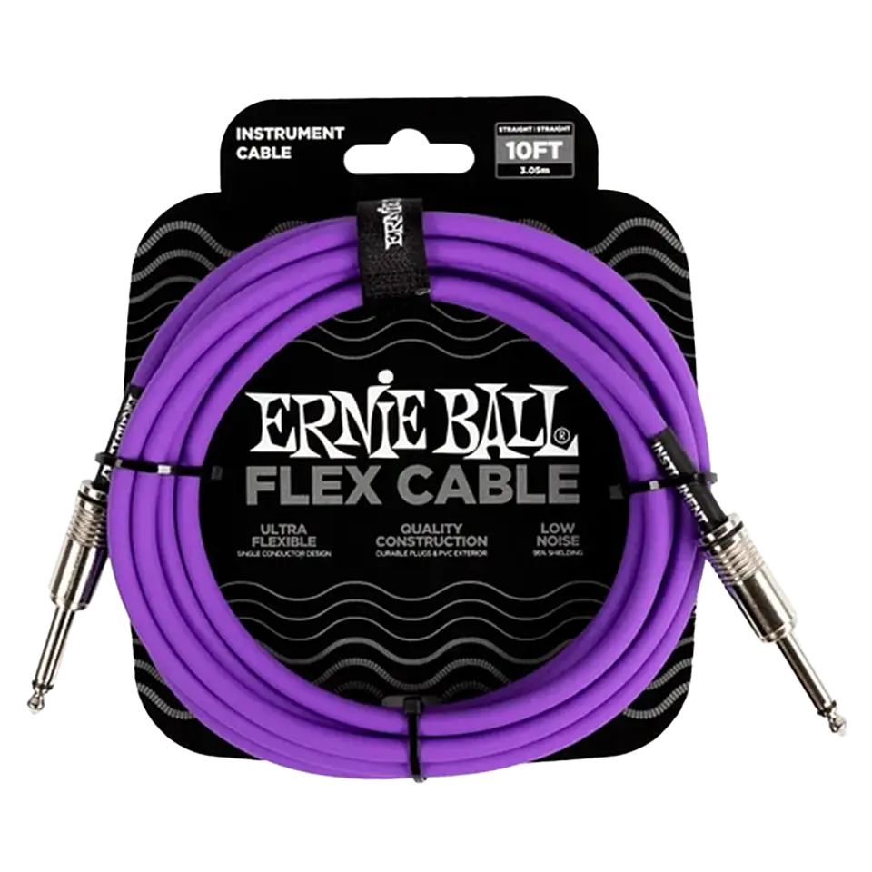 ERNIE BALL CABLE INSTRUMENTO PO6415 3 METROS PURPURA 1