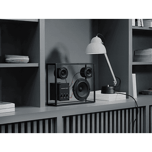 TRANSPARENT BLACK SPEAKER PARLANTE BLUETOOTH