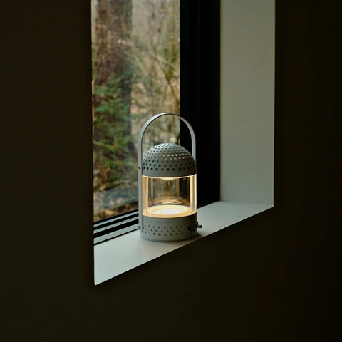 TRANSPARENT LIGHT SPEAKER WHITE PARLANTE BLUETOOTH