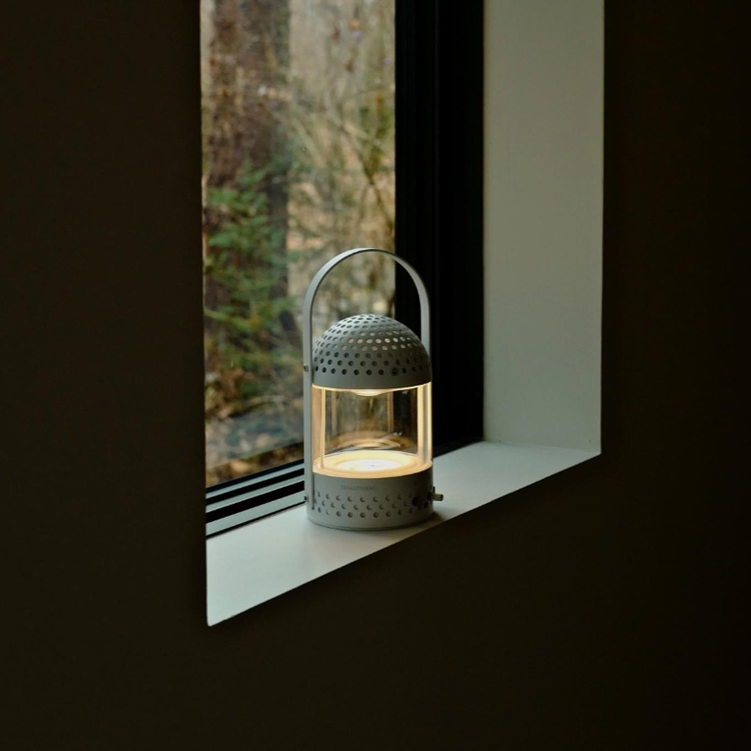 TRANSPARENT LIGHT SPEAKER WHITE PARLANTE BLUETOOTH 10