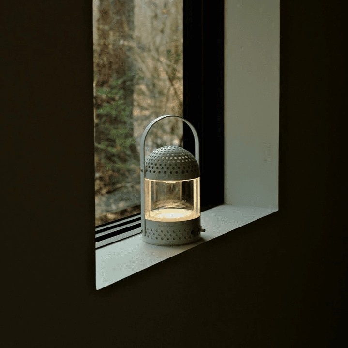 TRANSPARENT LIGHT SPEAKER WHITE PARLANTE BLUETOOTH 10