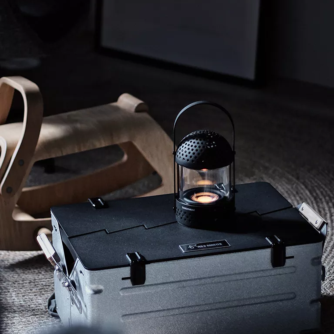 TRANSPARENT LIGHT SPEAKER BLACK PARLANTE BLUETOOTH 10