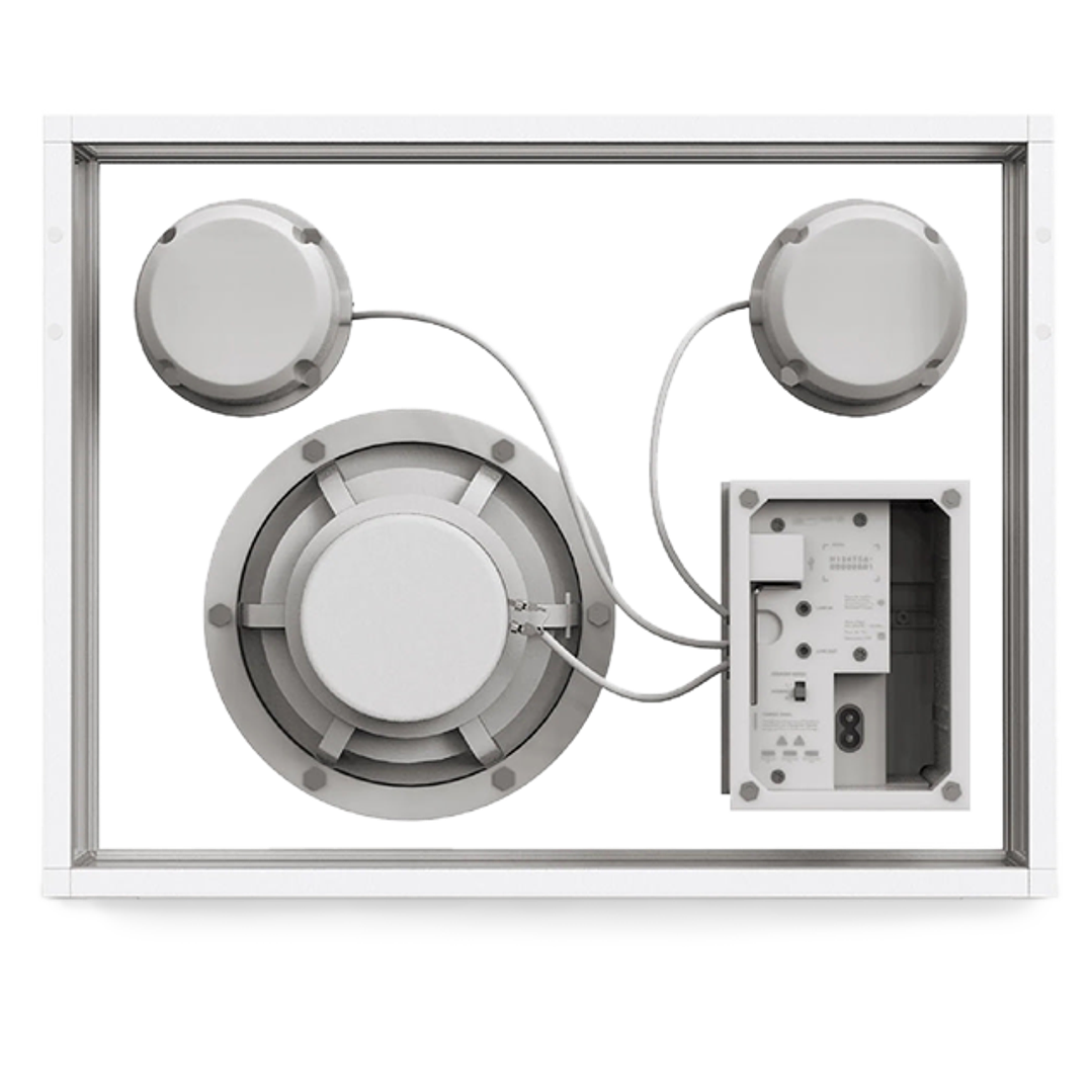 TRANSPARENT WHITE SPEAKER PARLANTE BLUETOOTH 2