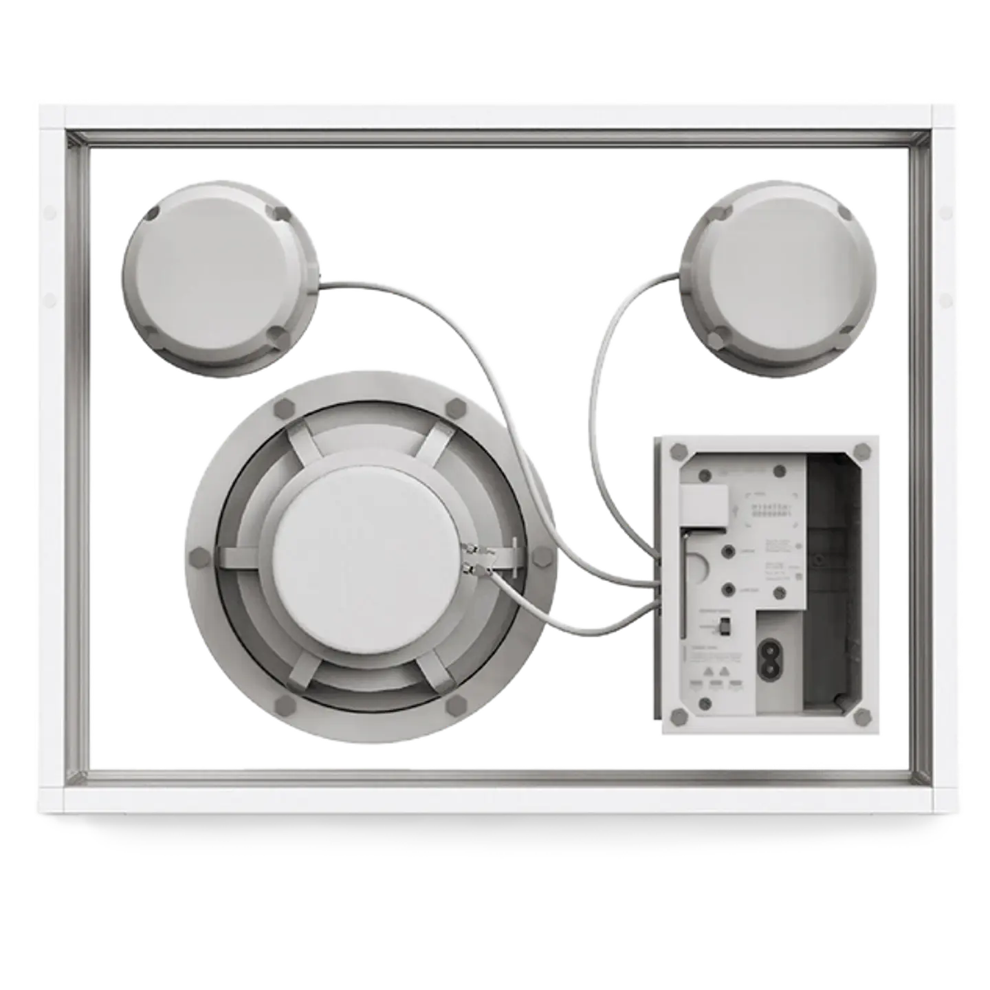 TRANSPARENT WHITE SPEAKER PARLANTE BLUETOOTH 3