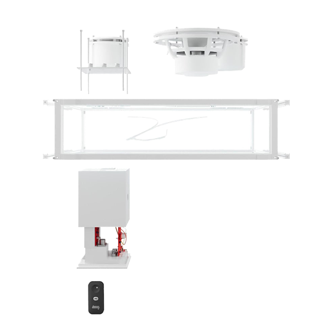 TRANSPARENT WHITE SPEAKER PARLANTE BLUETOOTH 6