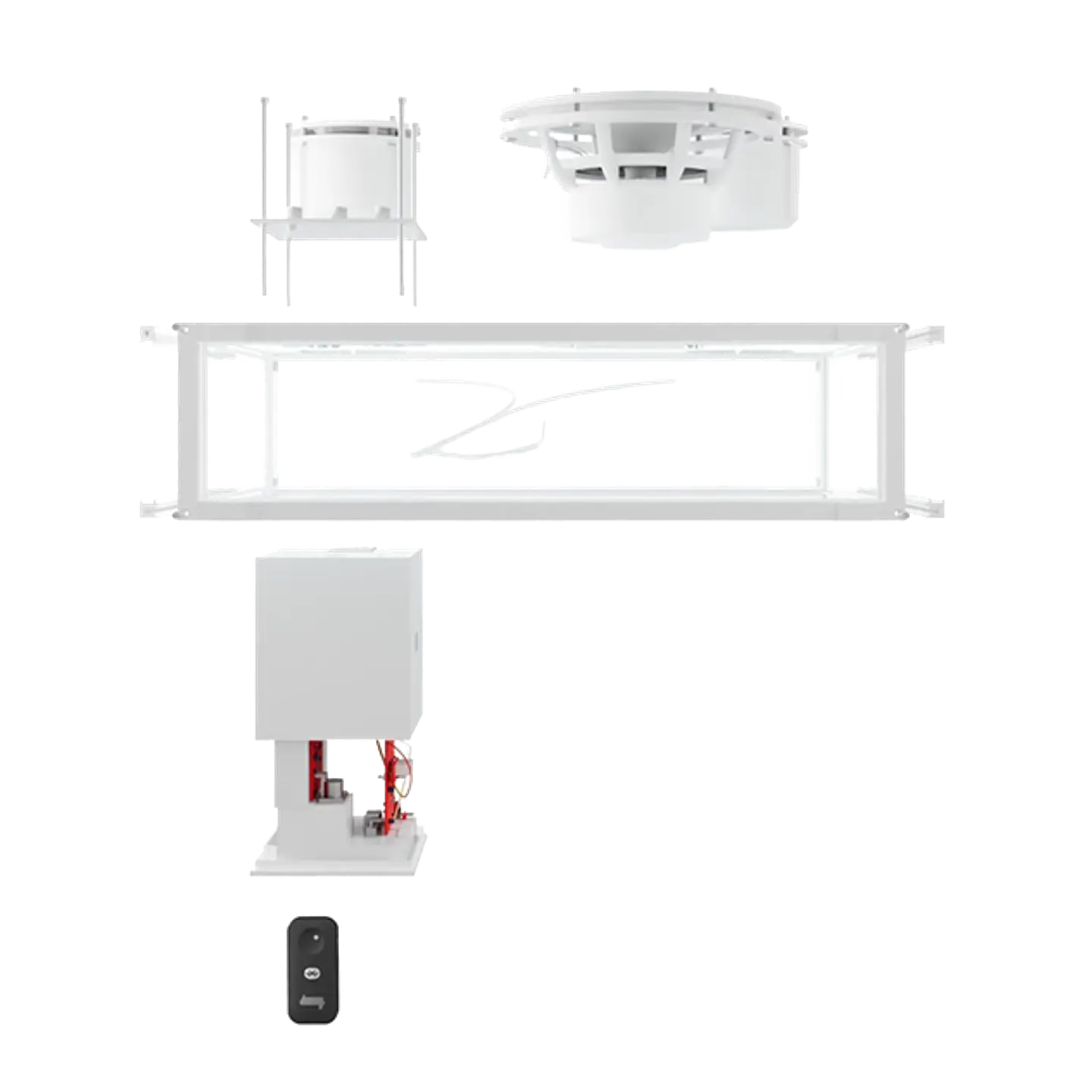 TRANSPARENT WHITE SPEAKER PARLANTE BLUETOOTH 7
