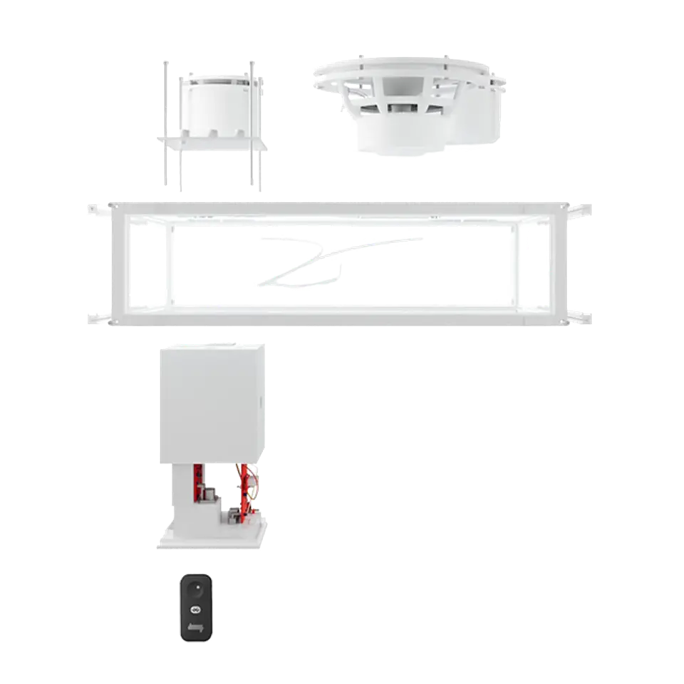 TRANSPARENT WHITE SPEAKER PARLANTE BLUETOOTH 7