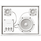 TRANSPARENT WHITE SPEAKER PARLANTE BLUETOOTH - Miniatura 1