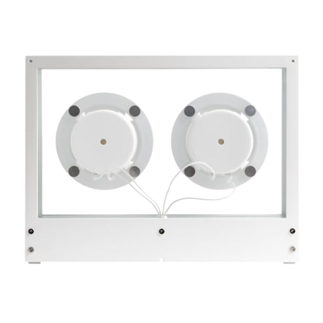 TRANSPARENT SMALL SPEAKER WHITE PARLANTE BLUETOOTH 5