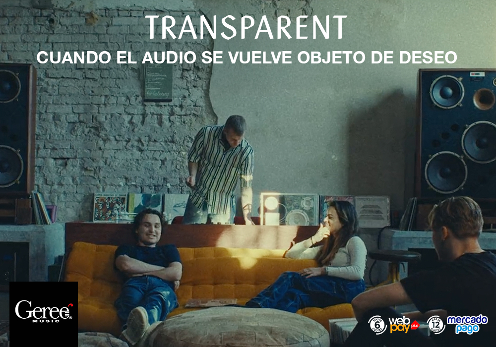 TRANSPARENT SPEAKERS: ¡YA ESTAN EN PREVENTA!