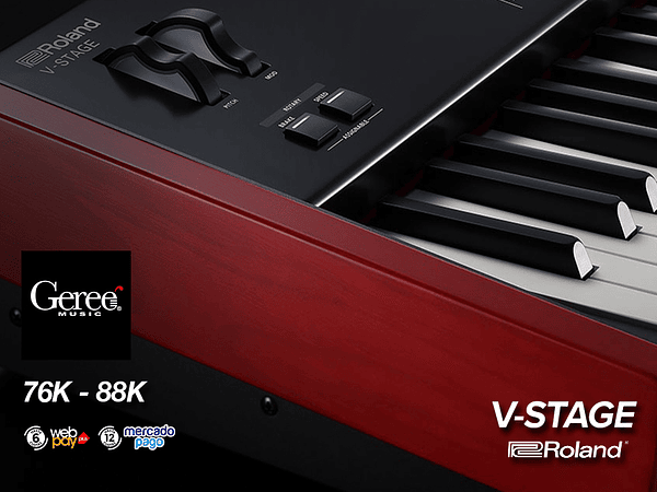 ROLAND V-STAGE: EXCLUSIVAMENTE EN GEREE MUSIC