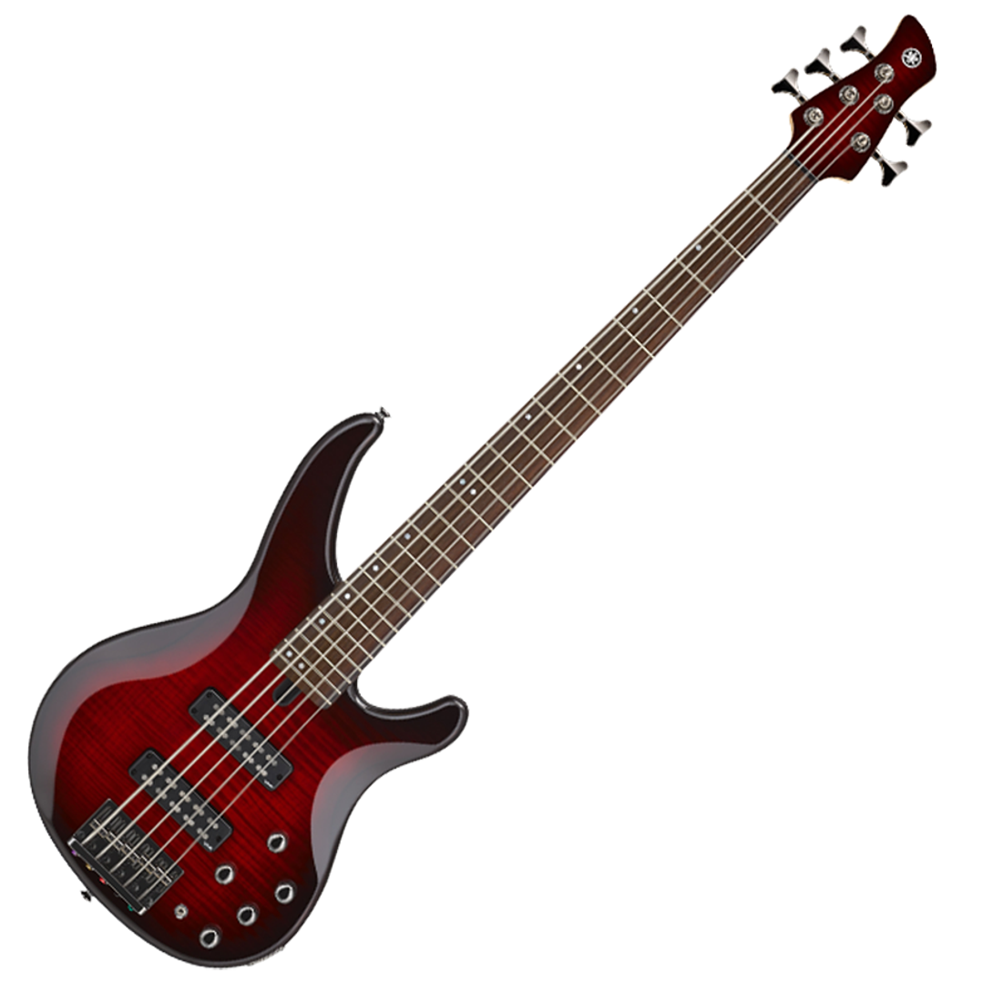 YAMAHA TRBX605FM DARK RED BURST BAJO ELECTRICO 1