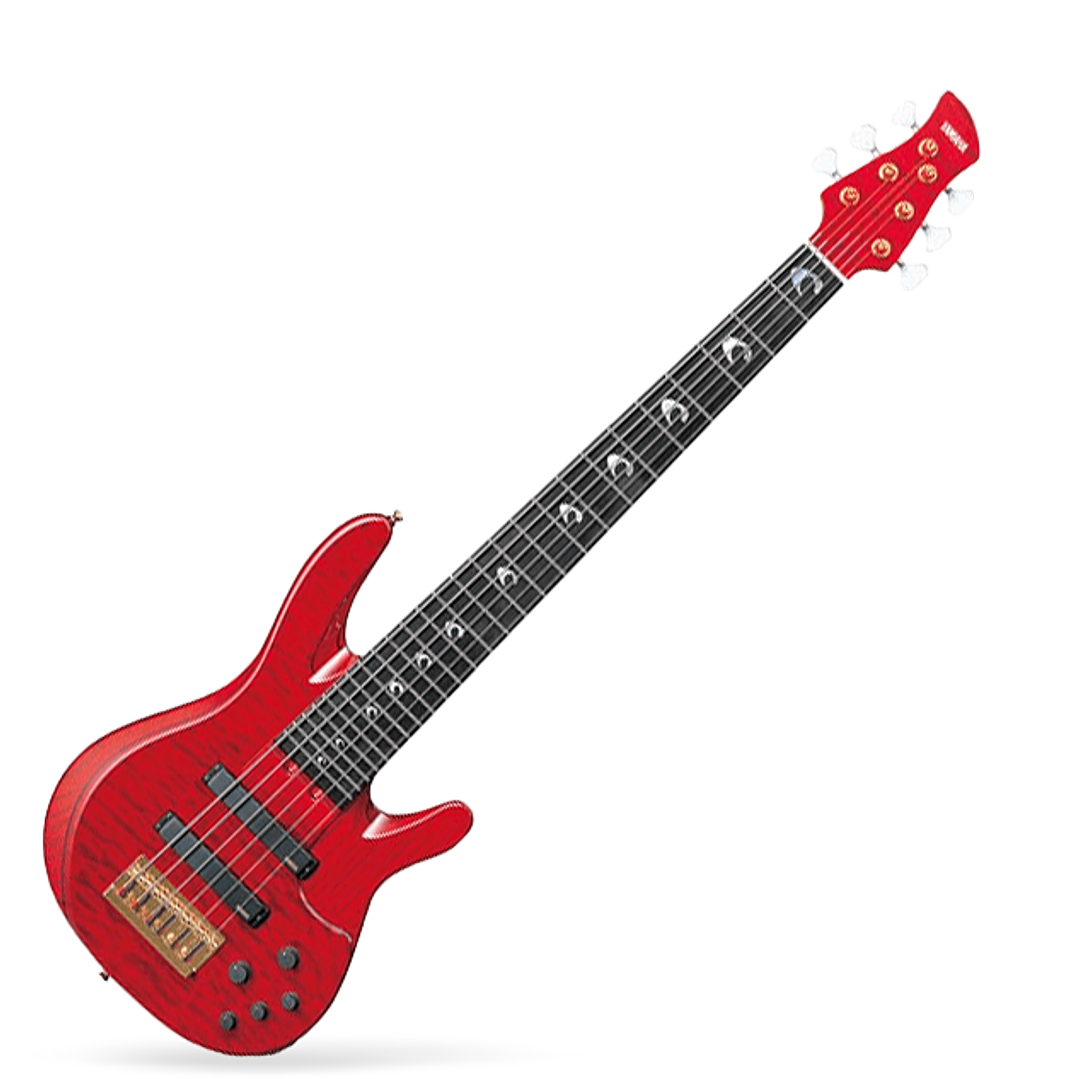 YAMAHA TRBJP2 TRANSLUCENT DARK RED JOHN PATITUCCI SIGNATURE BASS BAJO ELECTRICO 1
