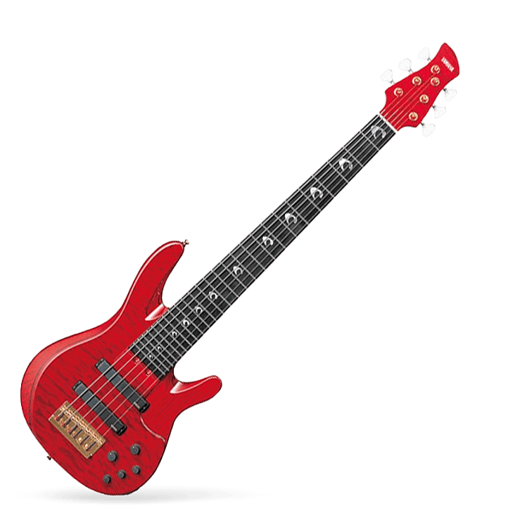 YAMAHA TRBJP2 TRANSLUCENT DARK RED JOHN PATITUCCI SIGNATURE BASS BAJO ELECTRICO 1