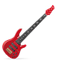 YAMAHA TRBJP2 TRANSLUCENT DARK RED JOHN PATITUCCI SIGNATURE BASS BAJO ELECTRICO - thumbnail 1