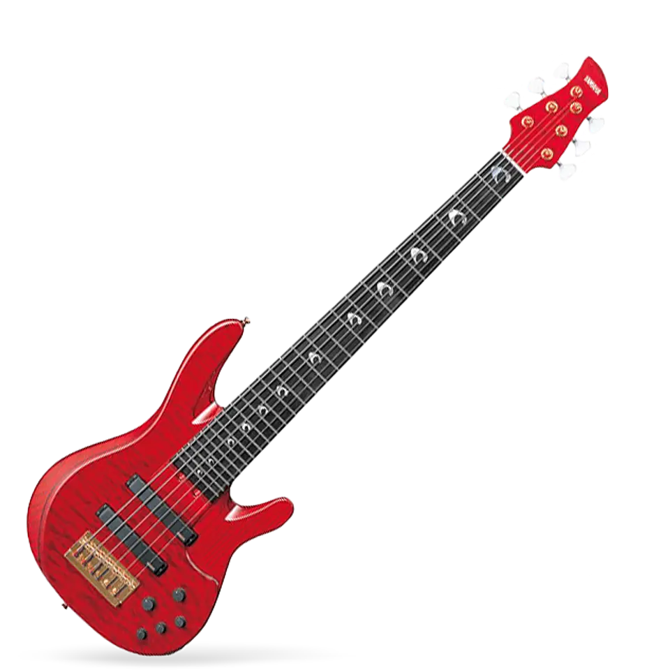 YAMAHA TRBJP2 TRANSLUCENT DARK RED JOHN PATITUCCI SIGNATURE BASS BAJO ELECTRICO 1