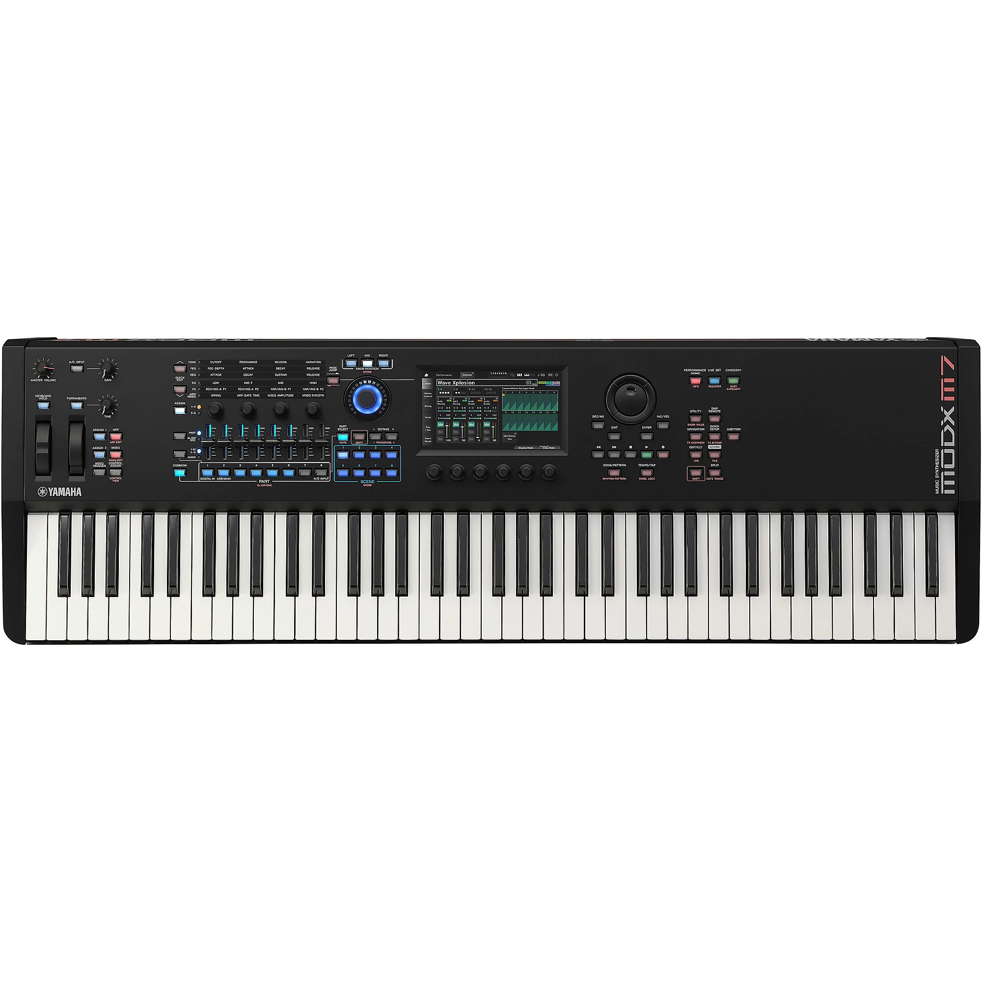 邦楽 STYLUS#7 YAMAHA MODX7 M7 SINTETIZADOR 76 TECLAS