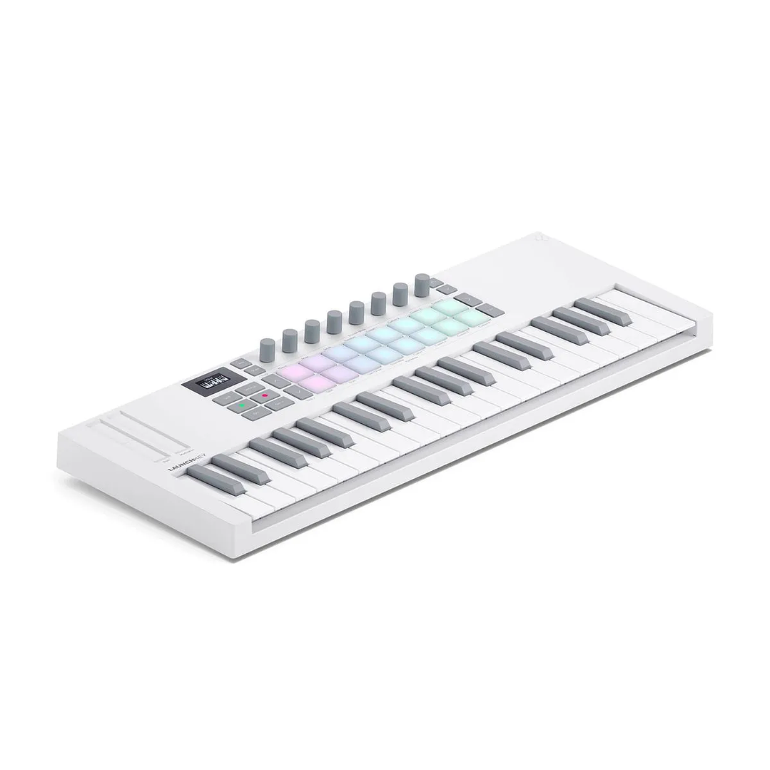 DTM・DAW NOVATION LAUNCHKEY MK4 MINI 37 MIDI NOVATION CONTROLADOR MIDI LAUNCHKEY 37 MK4 WHITE MINI