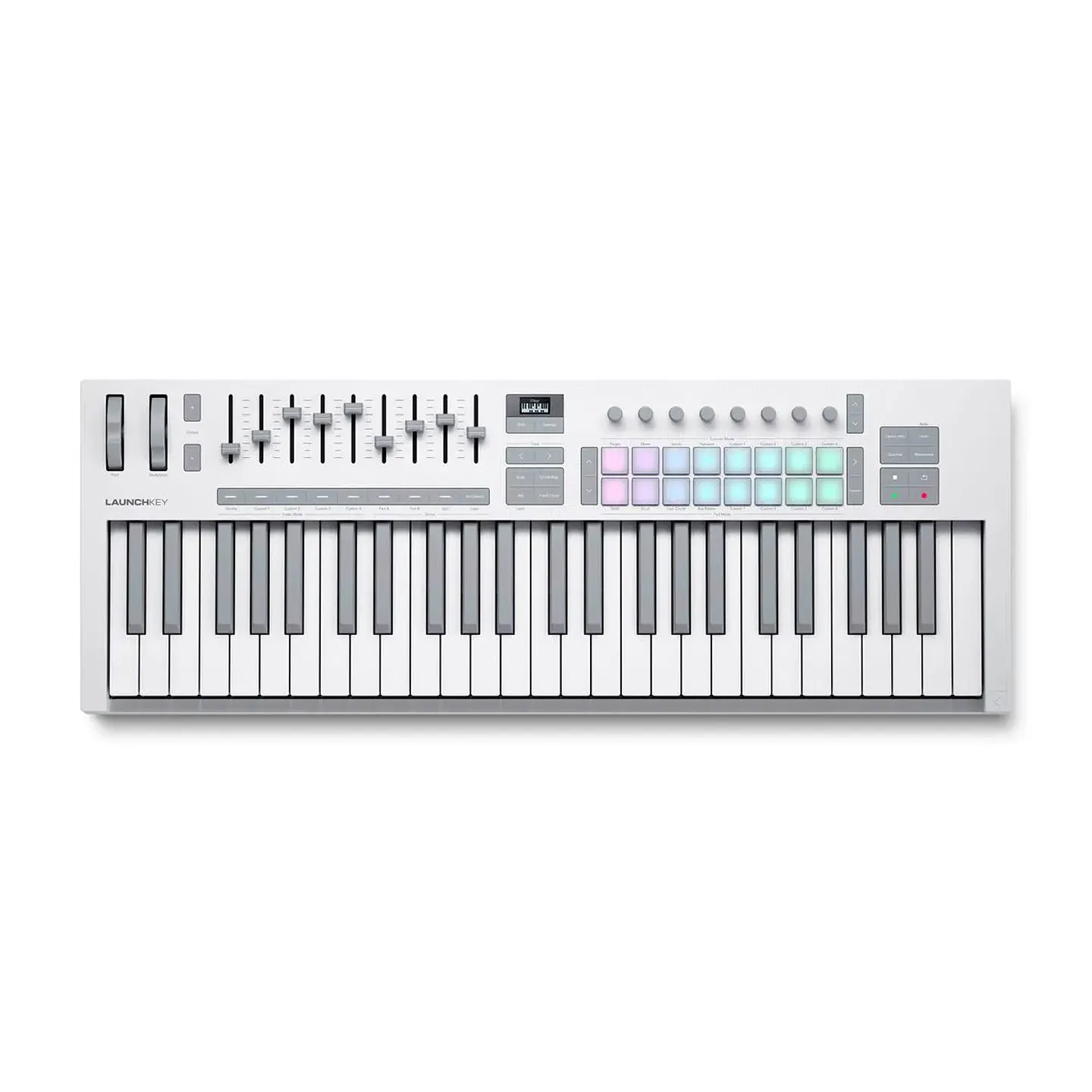 NOVATION CONTROLADOR MIDI LAUNCHKEY 49 MK4 WHITE  1