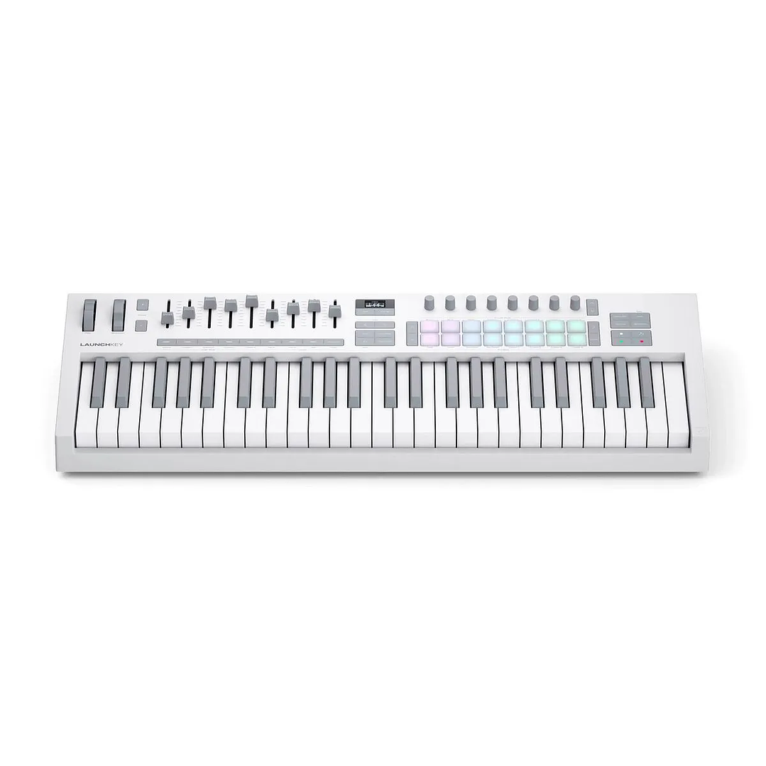 NOVATION CONTROLADOR MIDI LAUNCHKEY 49 MK4 WHITE  3