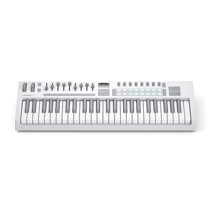NOVATION CONTROLADOR MIDI LAUNCHKEY 49 MK4 WHITE  3
