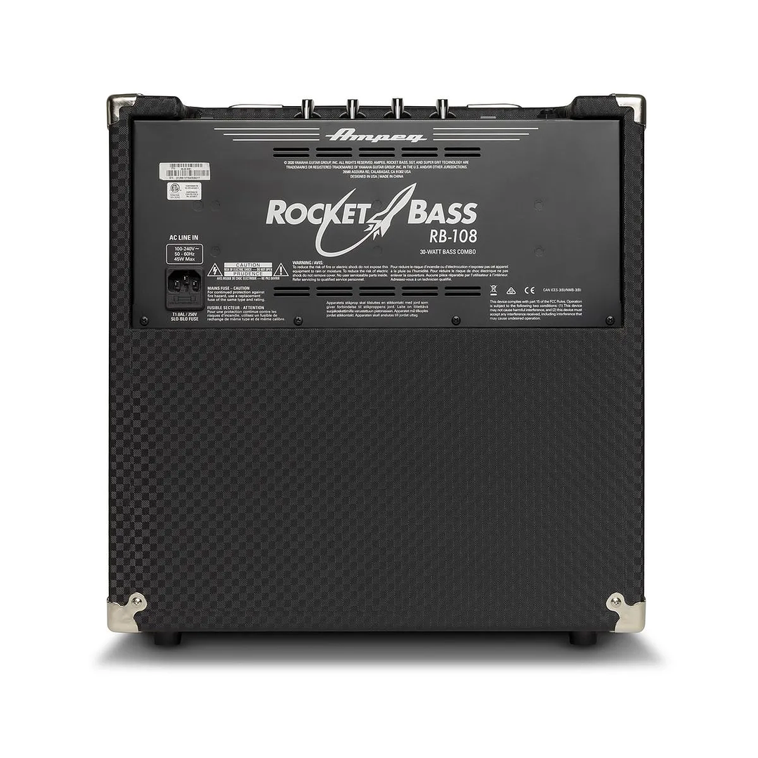 AMPEG AMPLIFICADOR DE BAJO ROCKETBASS 108 30W 4