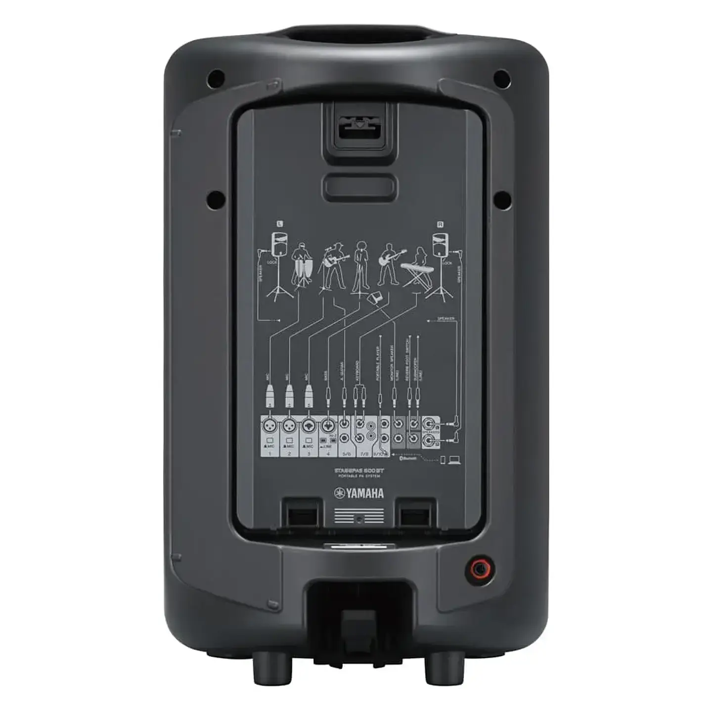 YAMAHA STAGEPAS 600 BT BLUETOOTH SISTEMA PORTABLE DE PARLANTES 3