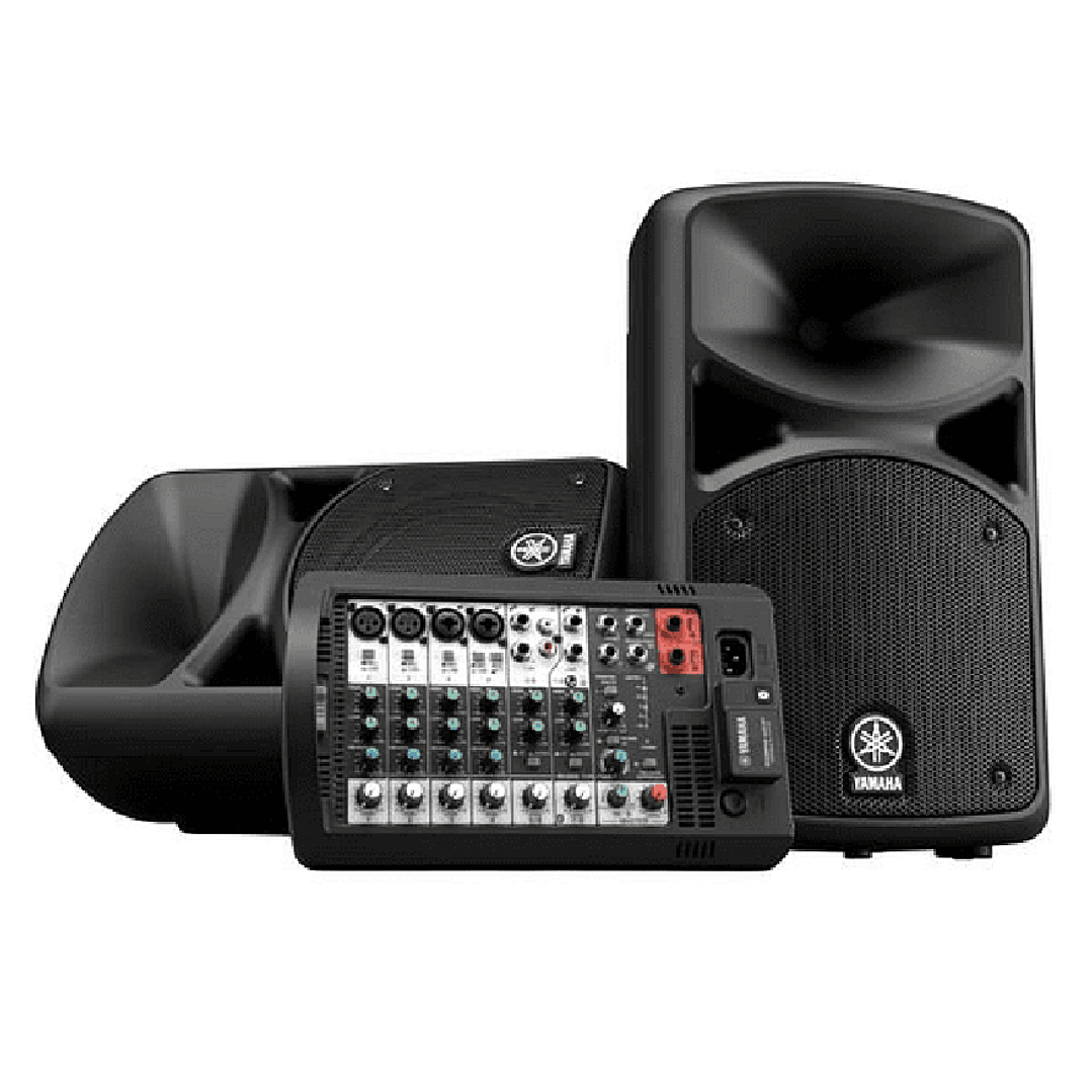 YAMAHA STAGEPAS 400 BT KIT PARLANTES 1
