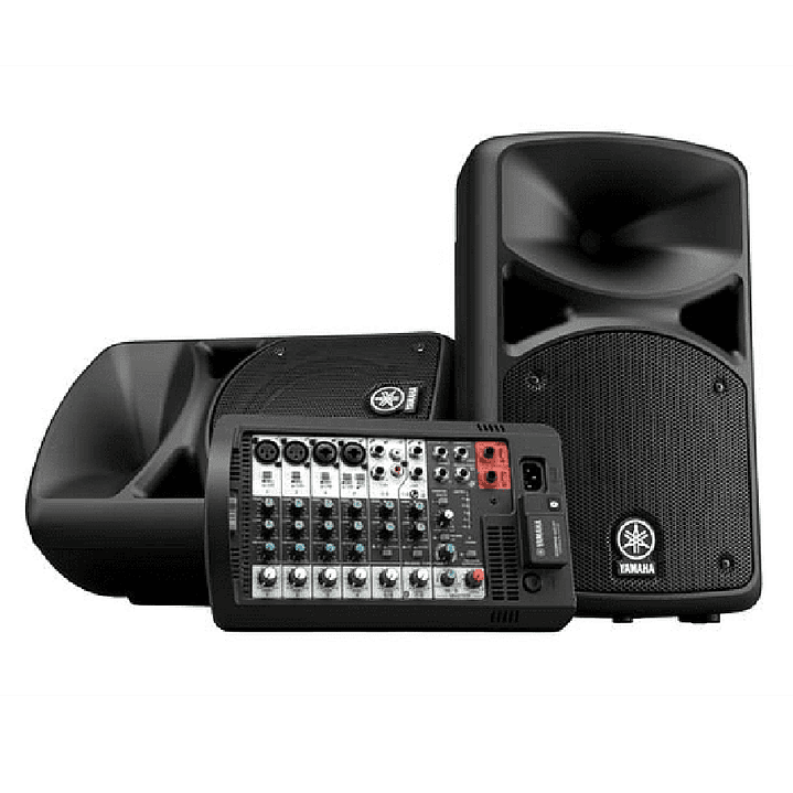 YAMAHA STAGEPAS 400 BT KIT PARLANTES 1