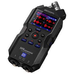 ZOOM H4ESSENTIAL GRABADORA 32BIt FLOTANTES 4 PISTAS