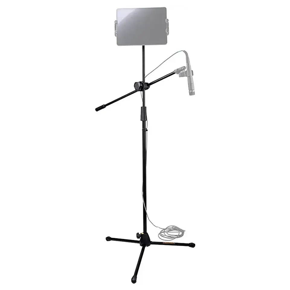 HERCULES ATRIL PARA MICROFONO CON SOPORTE DOBLE MS434B STAGE SERIES CON BOOM 2
