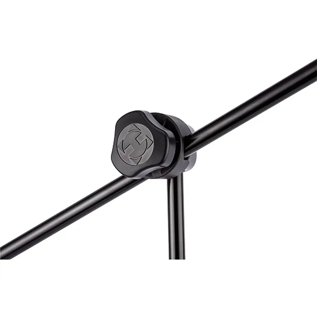 HERCULES ATRIL PARA MICROFONO CON SOPORTE DOBLE MS434B STAGE SERIES CON BOOM 6