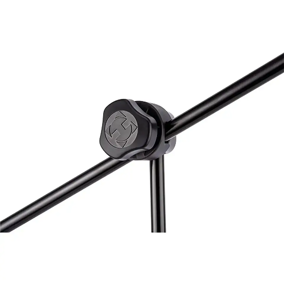 HERCULES ATRIL PARA MICROFONO CON SOPORTE DOBLE MS434B STAGE SERIES CON BOOM 6