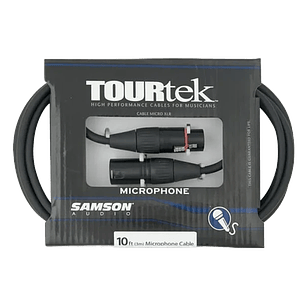 SAMSON TM10 CABLE MICROFONO XLR 3M XLR TOURTEK