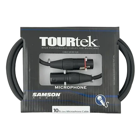 SAMSON TM10 CABLE MICROFONO XLR 3M XLR TOURTEK