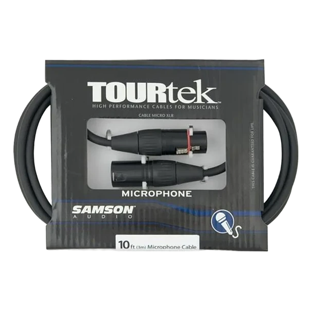SAMSON TM10 CABLE MICROFONO XLR 3M XLR TOURTEK 1