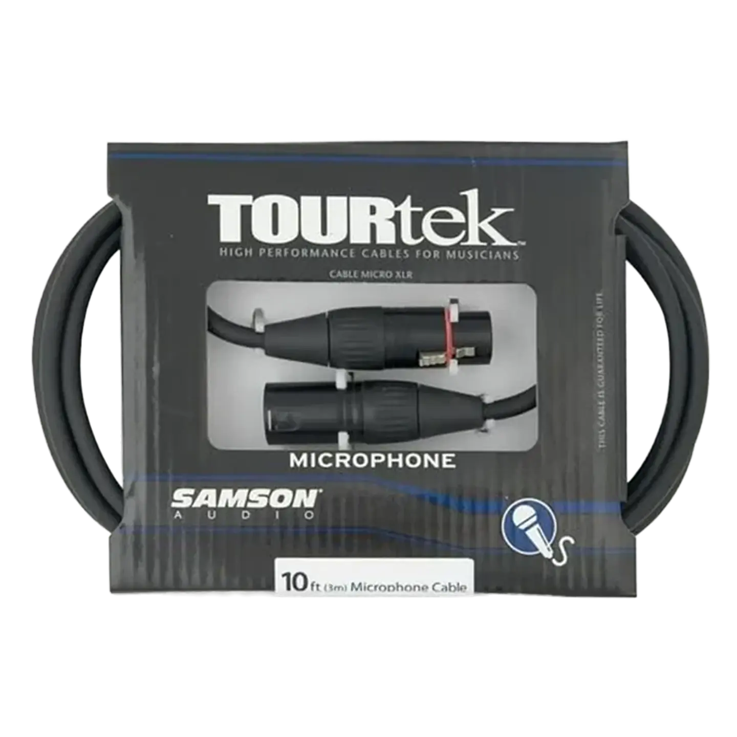 SAMSON TM10 CABLE MICROFONO XLR 3M XLR TOURTEK 1