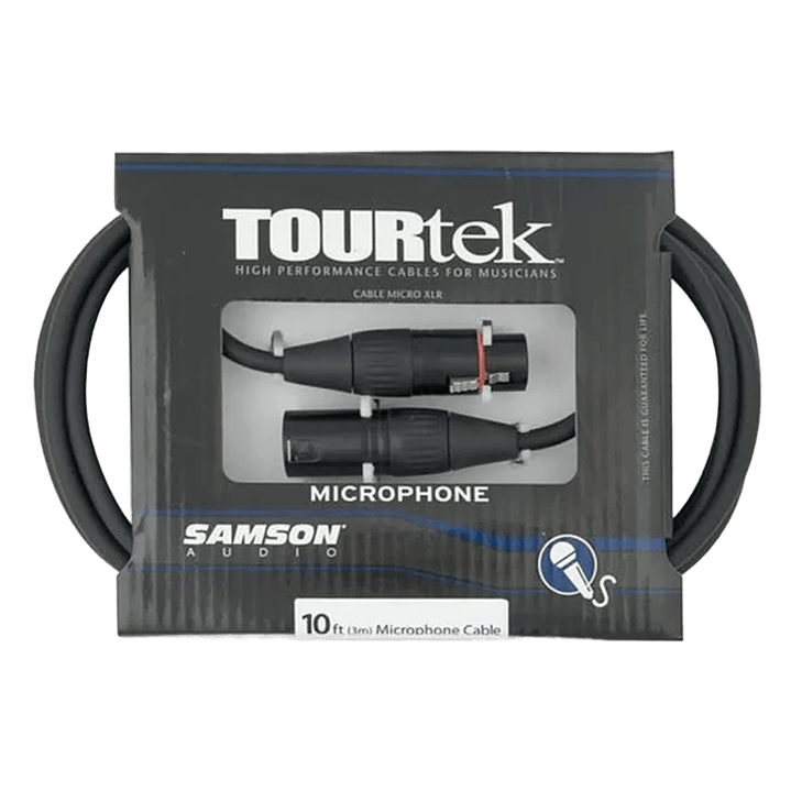 SAMSON TM10 CABLE MICROFONO XLR 3M XLR TOURTEK 1