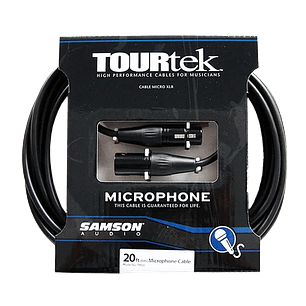 SAMSON TM20 CABLE MICROFONO XLR 6M XLR TOURTEK