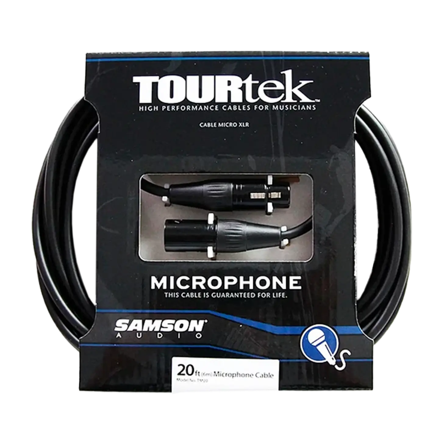 SAMSON TM20 CABLE MICROFONO XLR 6M XLR TOURTEK 1