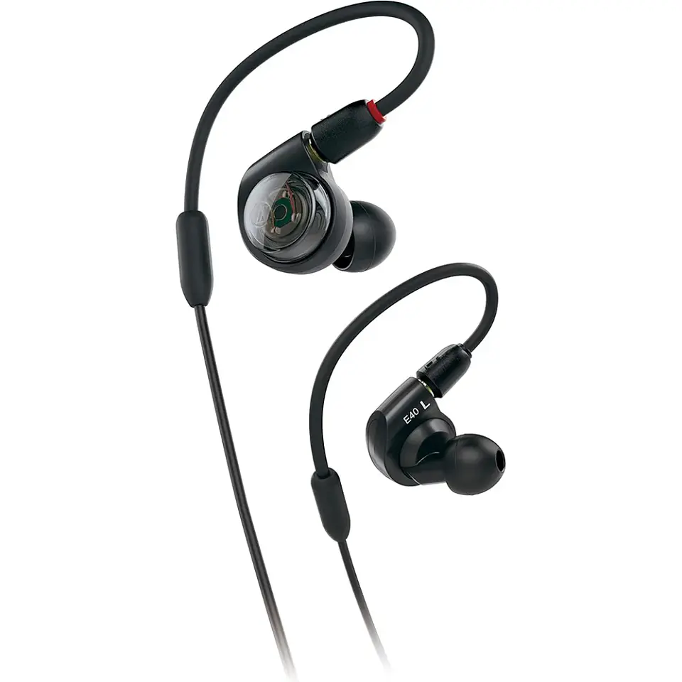 AUDIOTECHNICA AUDIFONOS IN EAR DE MONITOREO ATHE40 1